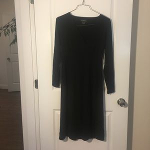 Black long sleeve dress